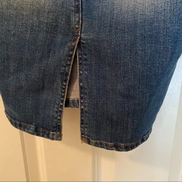 H&M maternity MAMA denim skirt - knee length. Maternity US size 4. - Picture 2 of 5